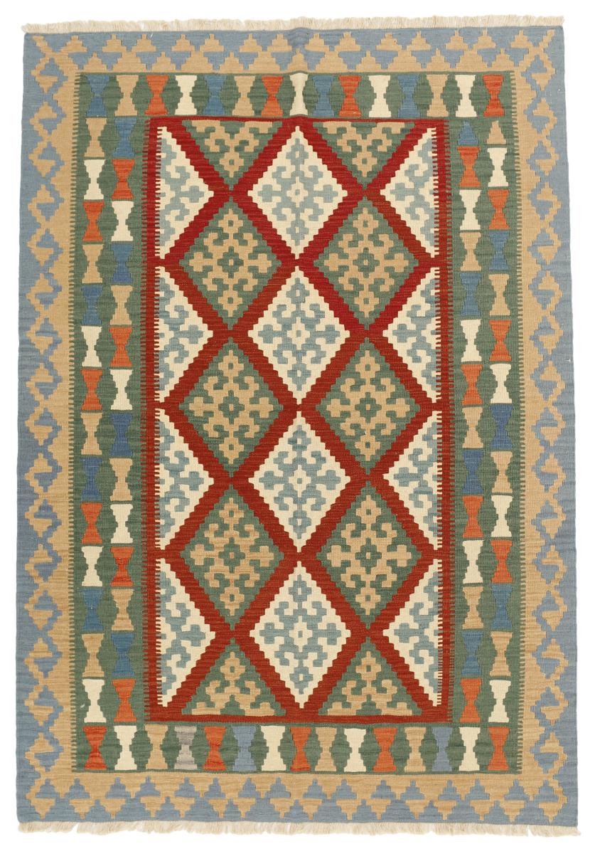 Tapete persa Kilim Fars 249x174 249x174, Tapete persa Tecido à mão