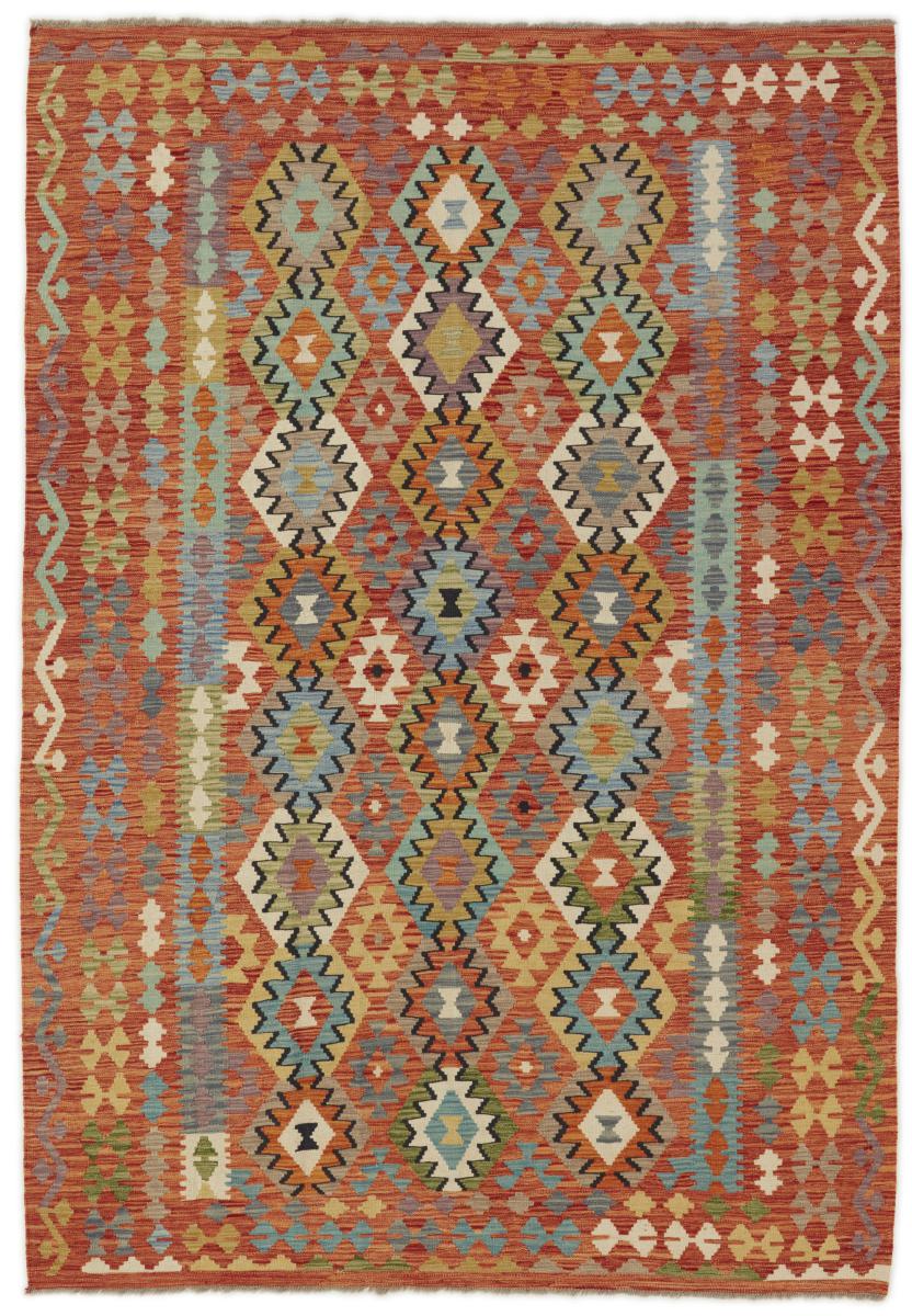 Tapete afegão Kilim Afegão 296x204 296x204, Tapete persa Tecido à mão