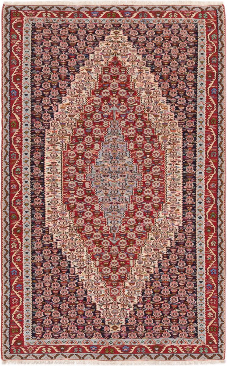 Persian Rug Kilim Senneh 247x157 247x157, Persian Rug Knotted by hand
