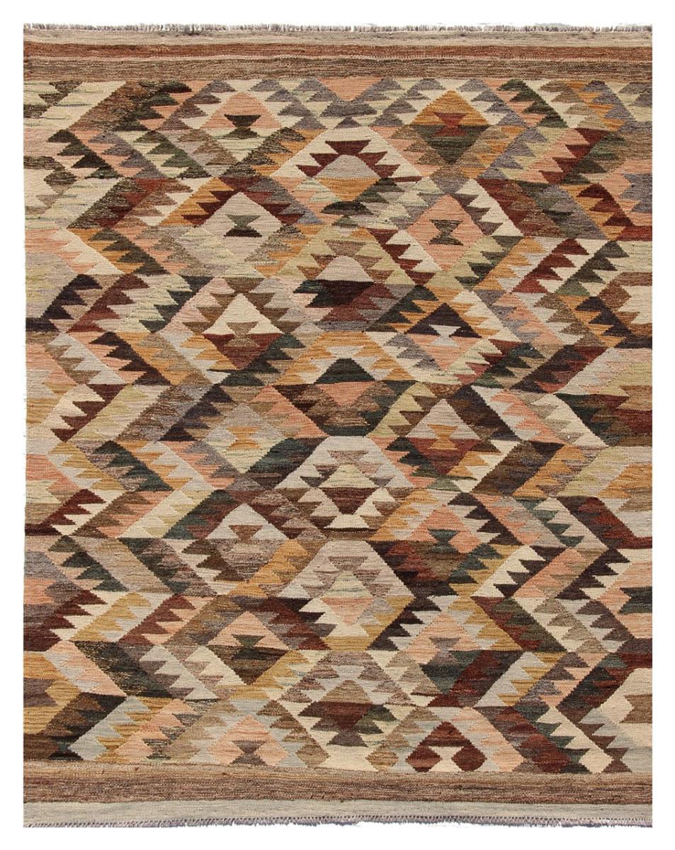 Alfombra afgana Kilim Afghan Kaudani Limited 198x144 198x144, Alfombra persa Tejido a mano