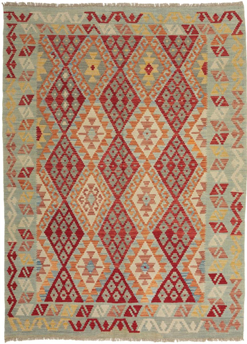 Tapete afegão Kilim Afegão 179x130 179x130, Tapete persa Tecido à mão