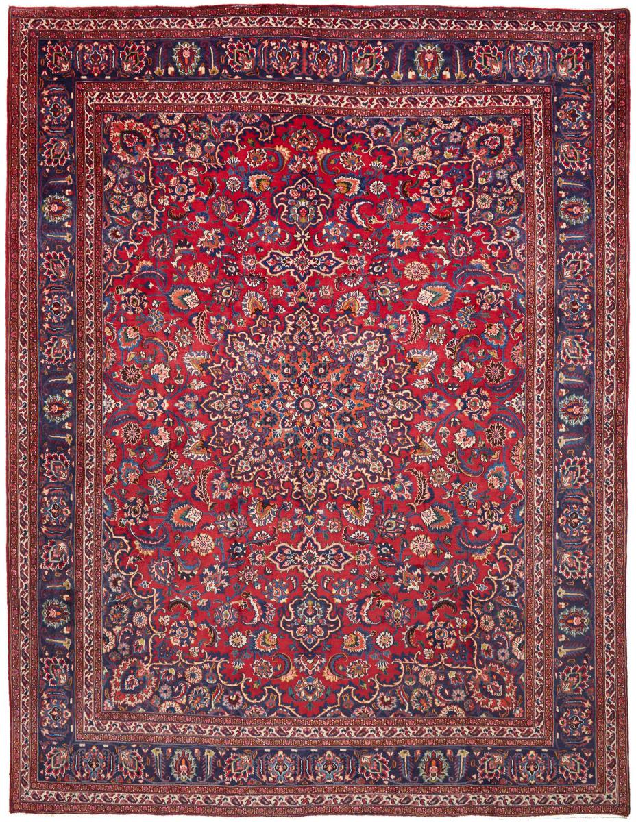 Persisk matta Mashhad 374x291 374x291, Persisk matta Knuten för hand