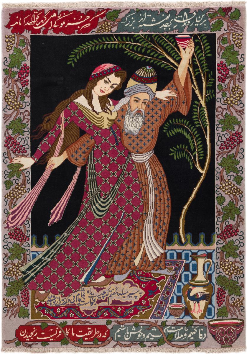 Perzisch tapijt Tabriz 145x105 145x105, Perzisch tapijt Handgeknoopte