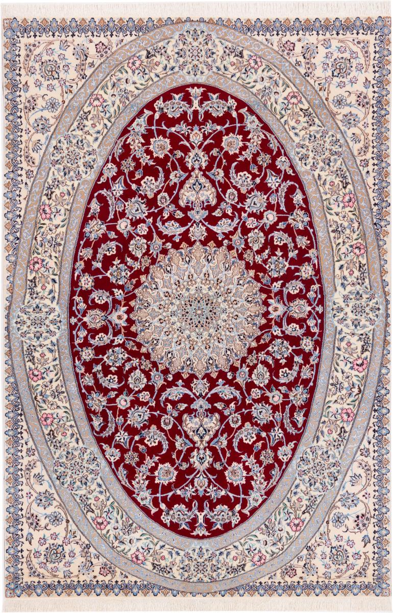 Perserteppich Nain 6La 194x129 194x129, Perserteppich Handgeknüpft