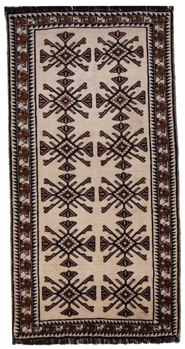 Persisk matta Ghashghai 200x99 200x99, Persisk matta Knuten för hand