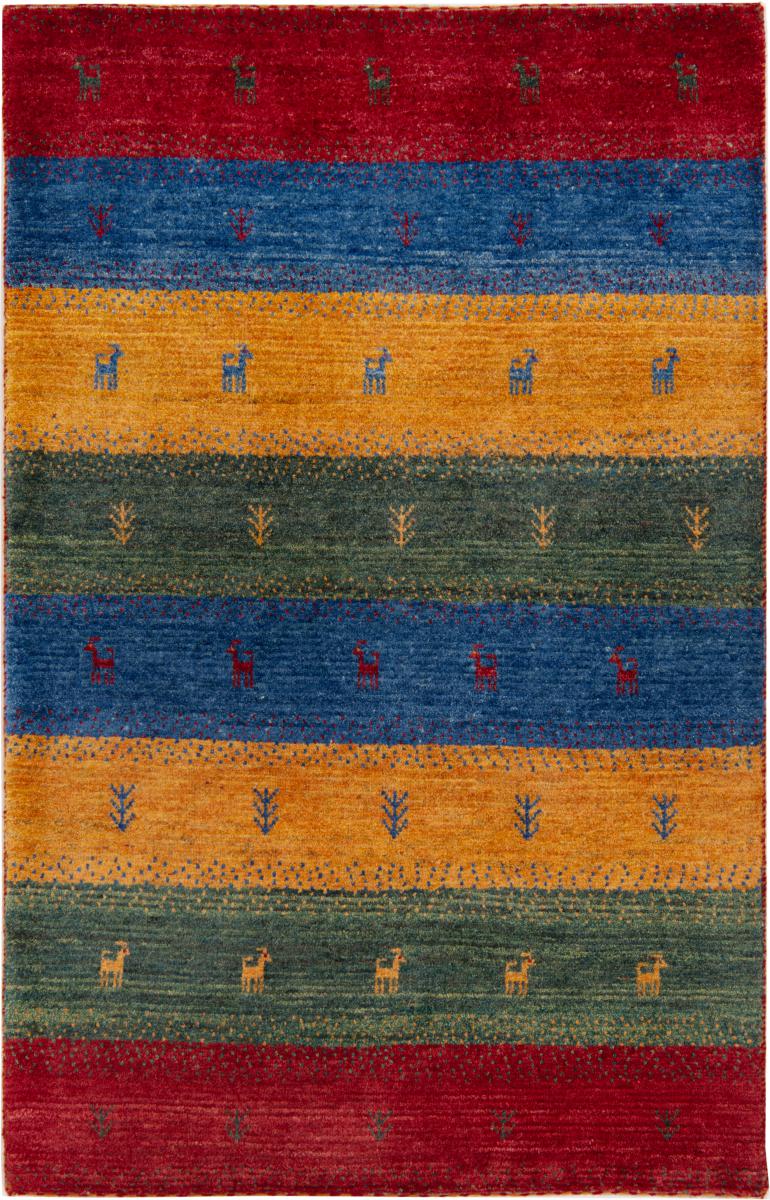 Alfombra persa Persia Gabbeh Nomad 155x99 155x99, Alfombra persa Anudado a mano