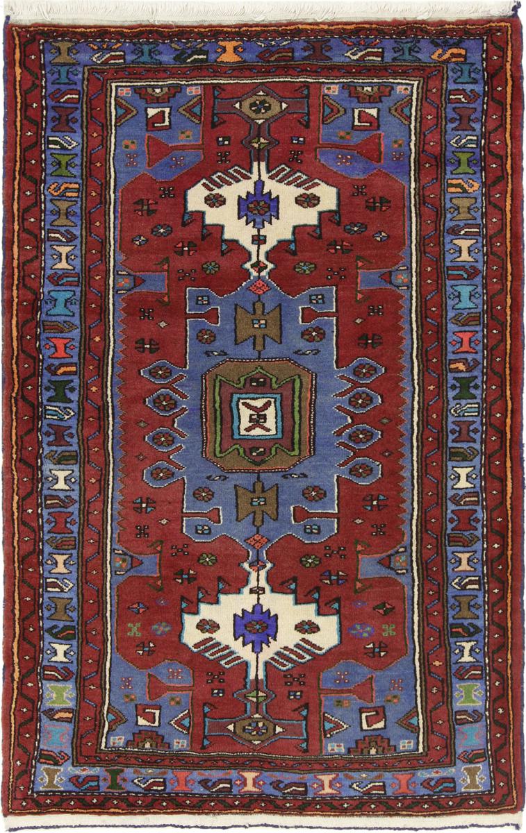 Alfombra persa Hamadan 150x95 150x95, Alfombra persa Anudado a mano