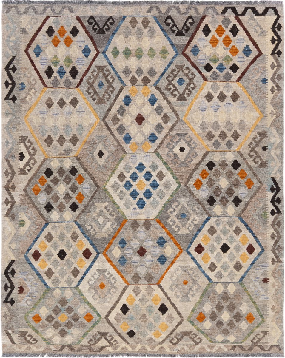 Afghan rug Kilim Afghan 6'7"x5'4" 6'7"x5'4", Persian rug Handwoven