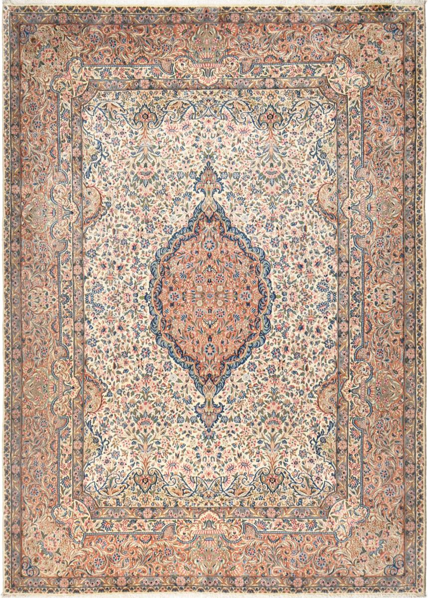 Perserteppich Kerman Rafsanjan 344x246 344x246, Perserteppich Handgeknüpft