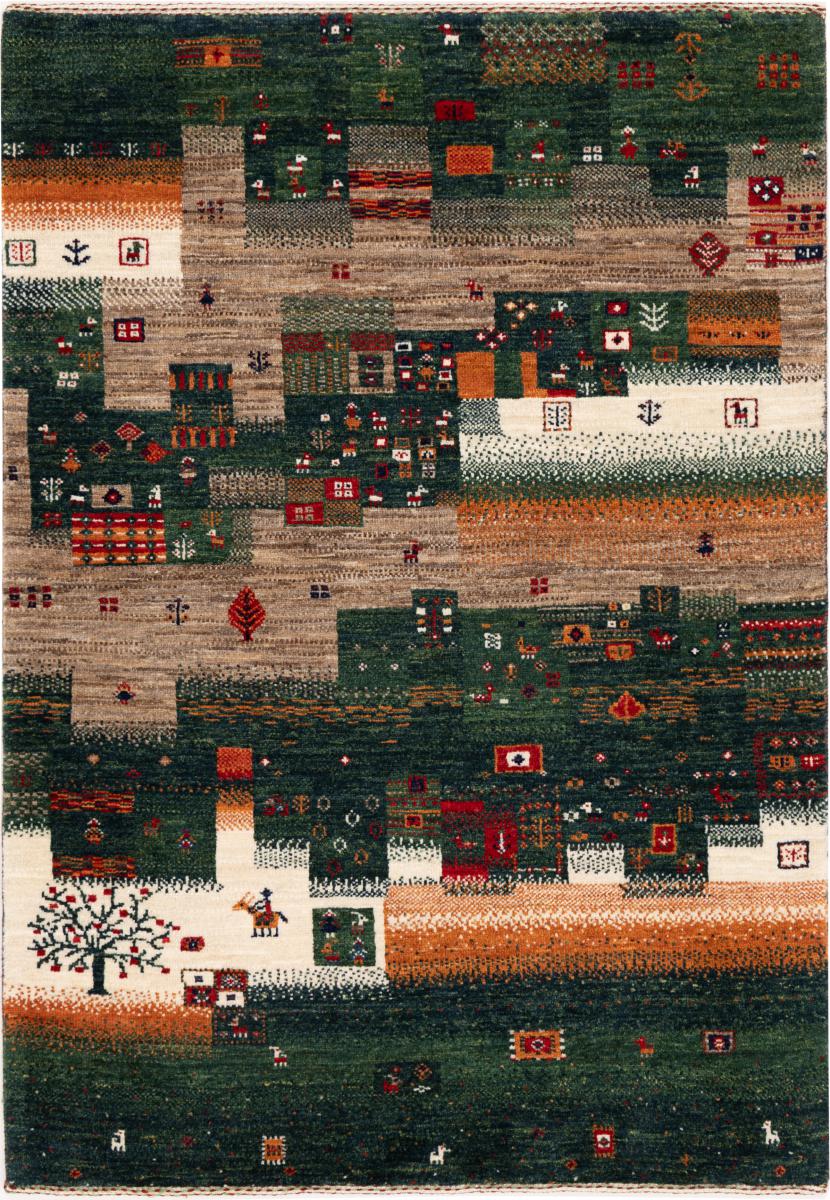 Perzisch tapijt Perzisch Gabbeh Loribaft Nowbaft 138x96 138x96, Perzisch tapijt Handgeknoopte