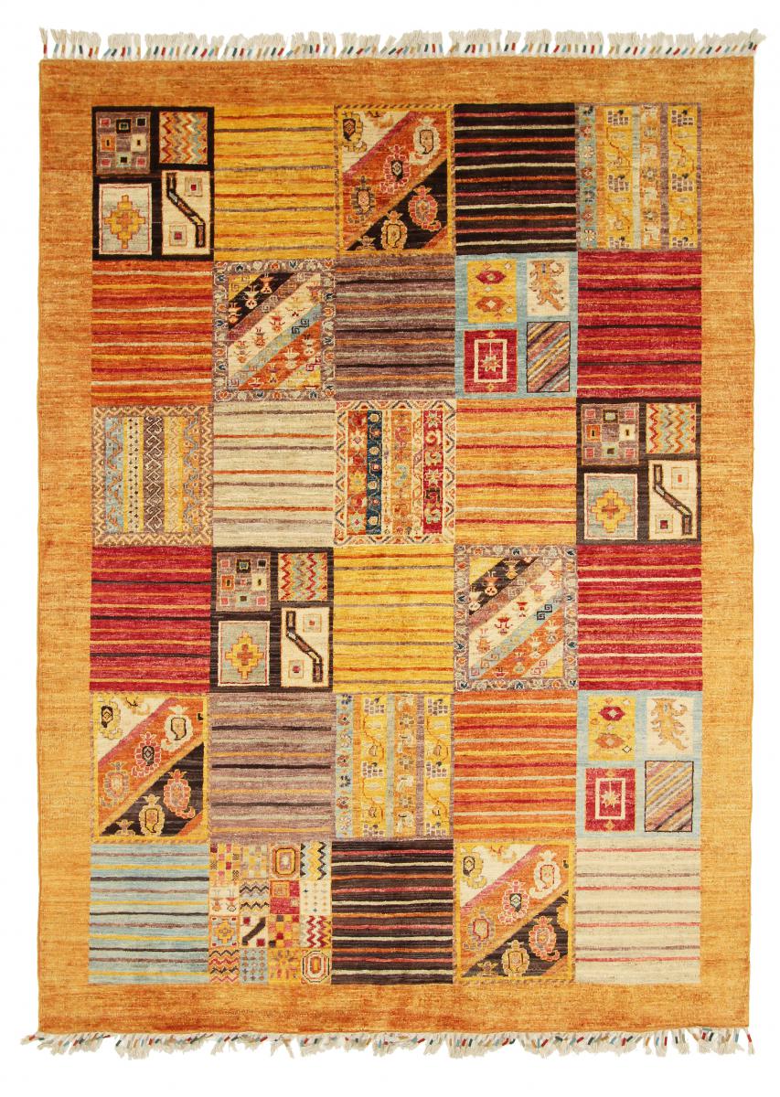 Tapete paquistanês Arijana Patchwork 240x176 240x176, Tapete persa Atado à mão