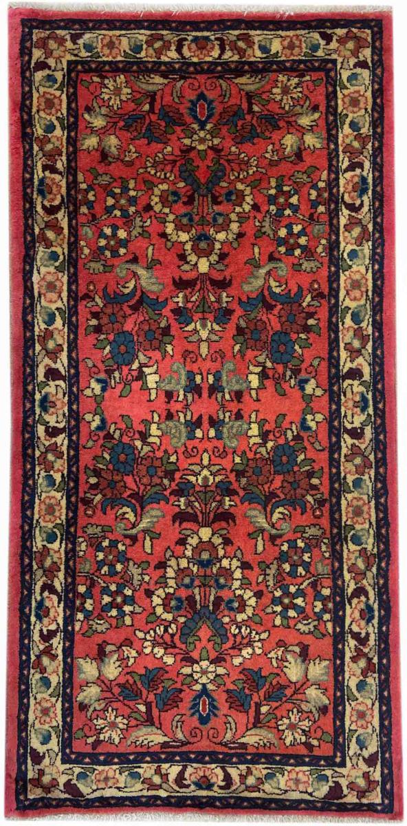 Tappeto persiano Saruk 131x67 131x67, Tappeto persiano Annodato a mano