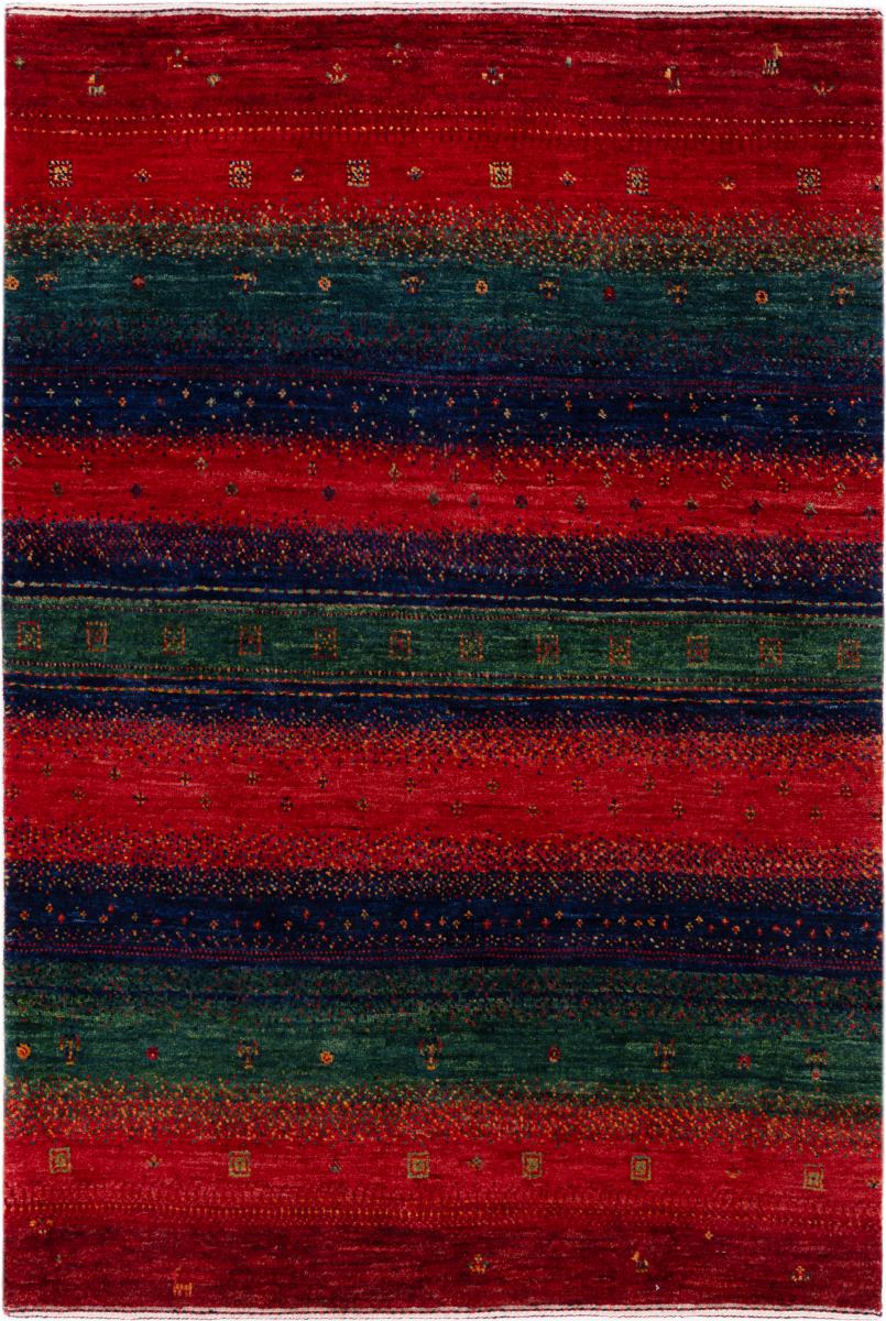 Persian rug Persian Gabbeh Loribaft Essence 122x84 122x84, Persian rug Hand-knotted