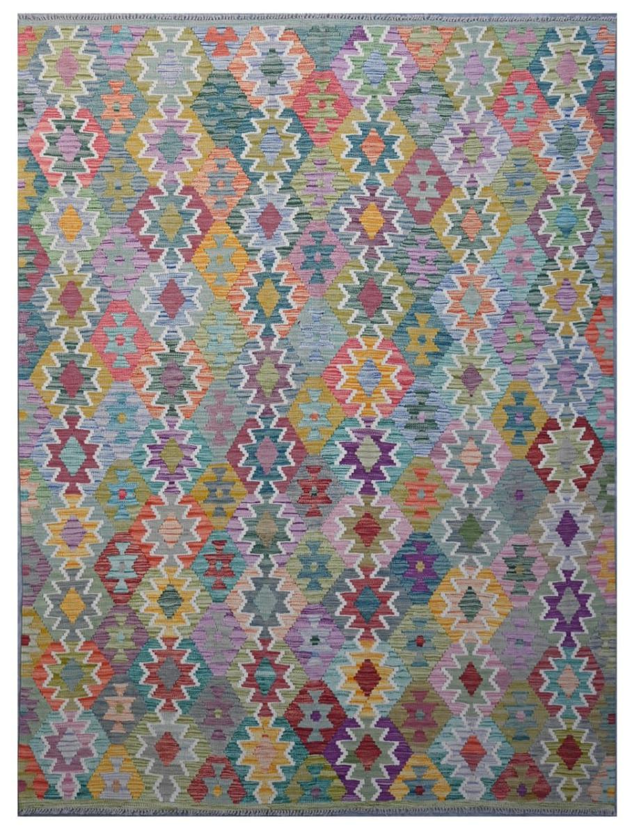 Tappeto Afgano Kilim Afghan 251x190 251x190, Tappeto persiano Tessuto a mano