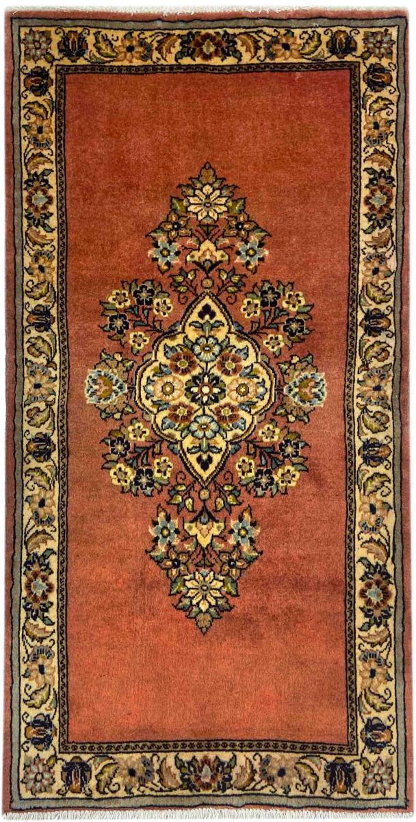 Persisk tæppe Sarough 127x65 127x65, Persisk tæppe Knyttet i hånden