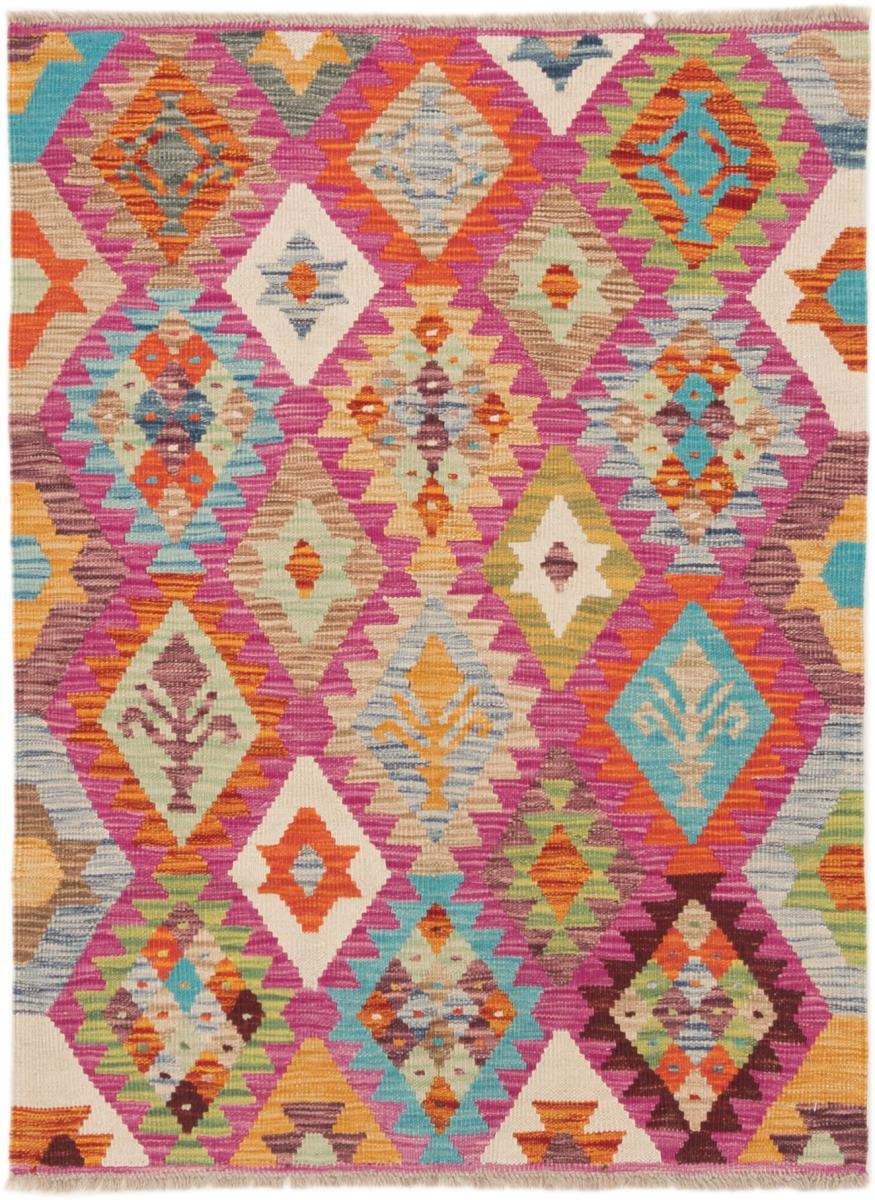 Tapete afegão Kilim Afegão 117x87 117x87, Tapete persa Tecido à mão