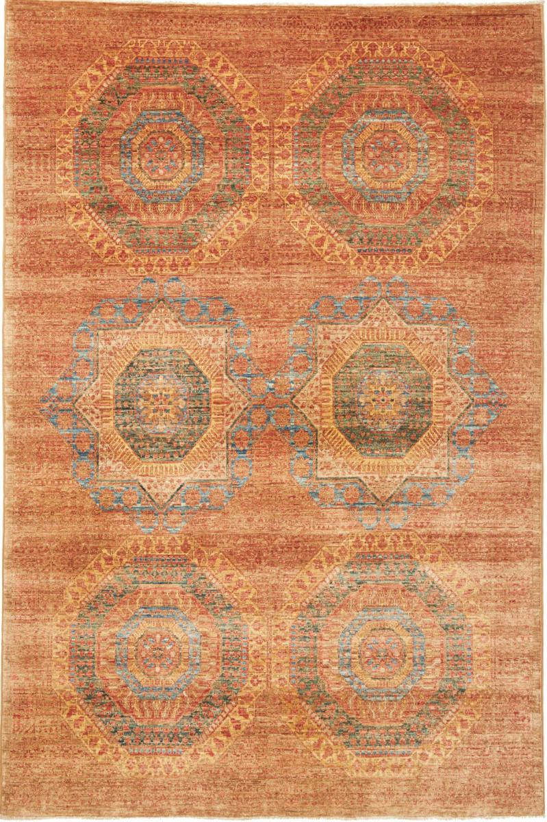 Pakistaans tapijt Mamluk 219x142 219x142, Perzisch tapijt Handgeknoopte