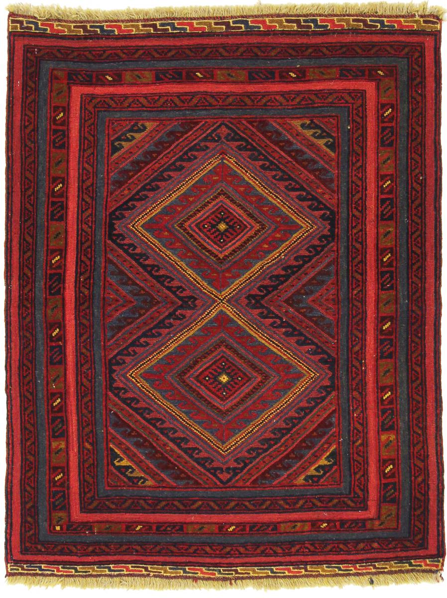 Tapete afegão Kilim Afegão 118x91 118x91, Tapete persa Tecido à mão