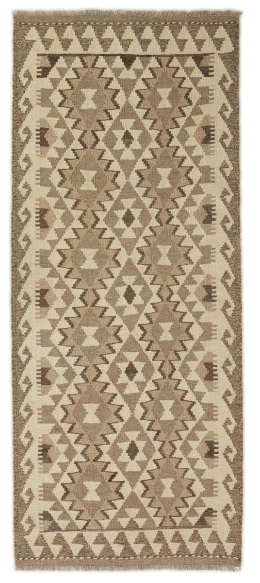 Alfombra afgana Kilim Afghan 204x84 204x84, Alfombra persa Tejido a mano