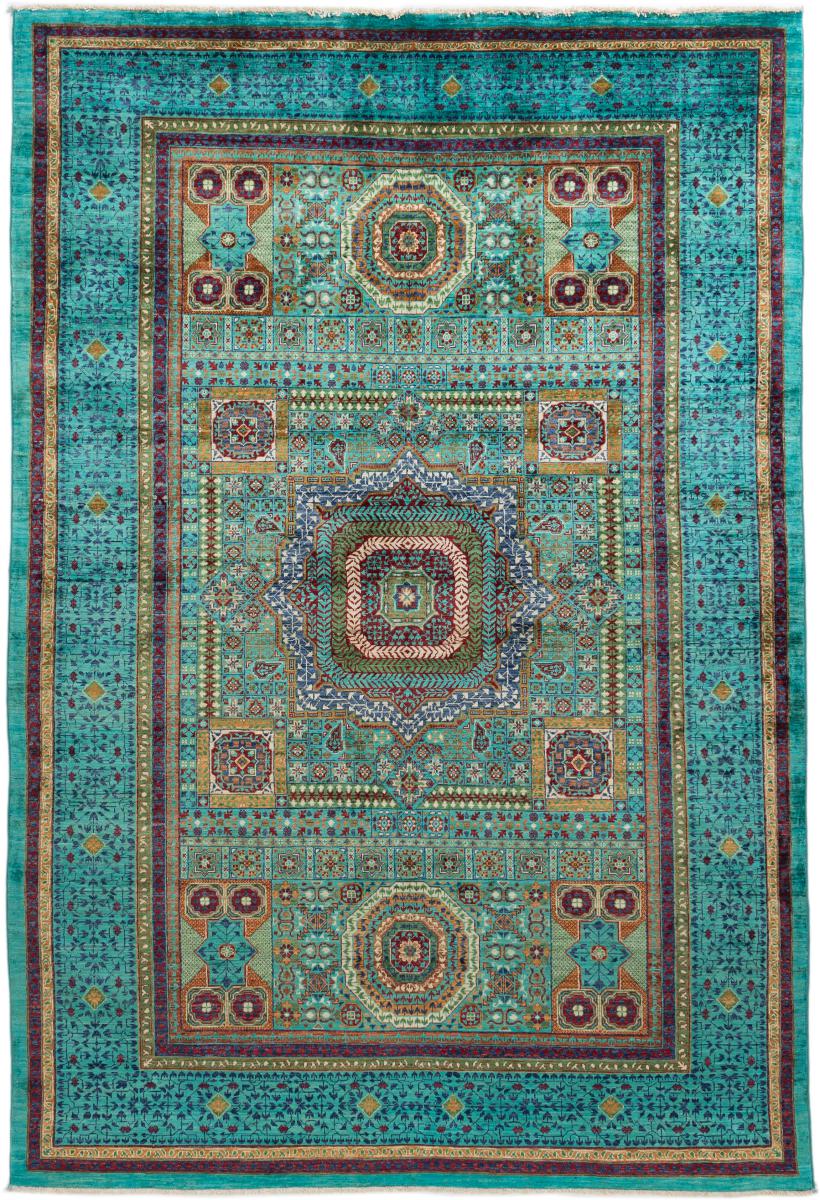 Afghan rug Mamluk 290x197 290x197, Persian Rug Knotted by hand
