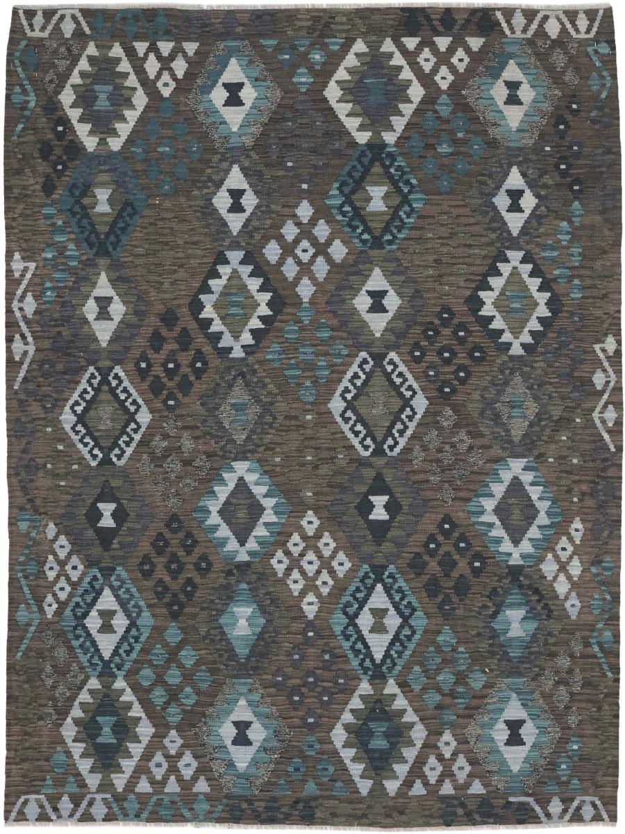 Tapis afghan Kilim Afghan 242x183 242x183, Tapis persan Tissé à la main