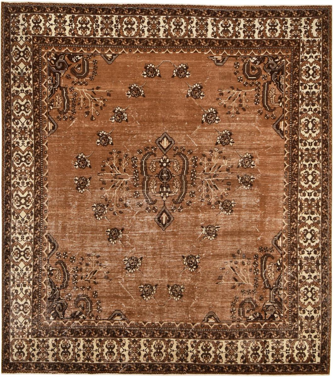 Persian Rug Vintage 329x299 329x299, Persian Rug Knotted by hand