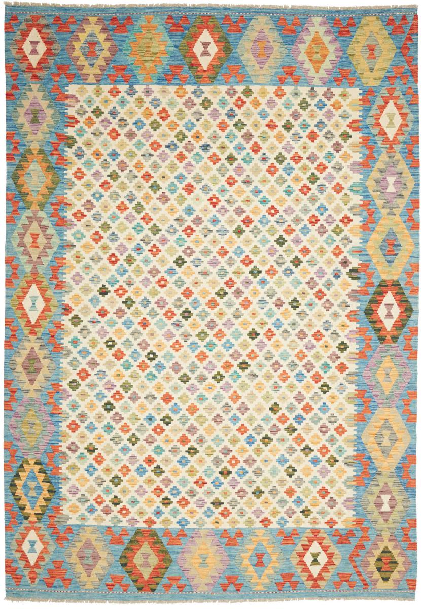 Afghansk tæppe Kelim Afghan 298x207 298x207, Persisk tæppe Håndvævet