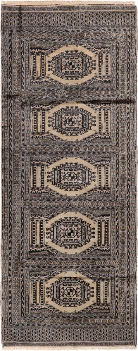 Pakistansk tæppe Pakistan Bukhara 3ply 240x95 240x95, Persisk tæppe Knyttet i hånden