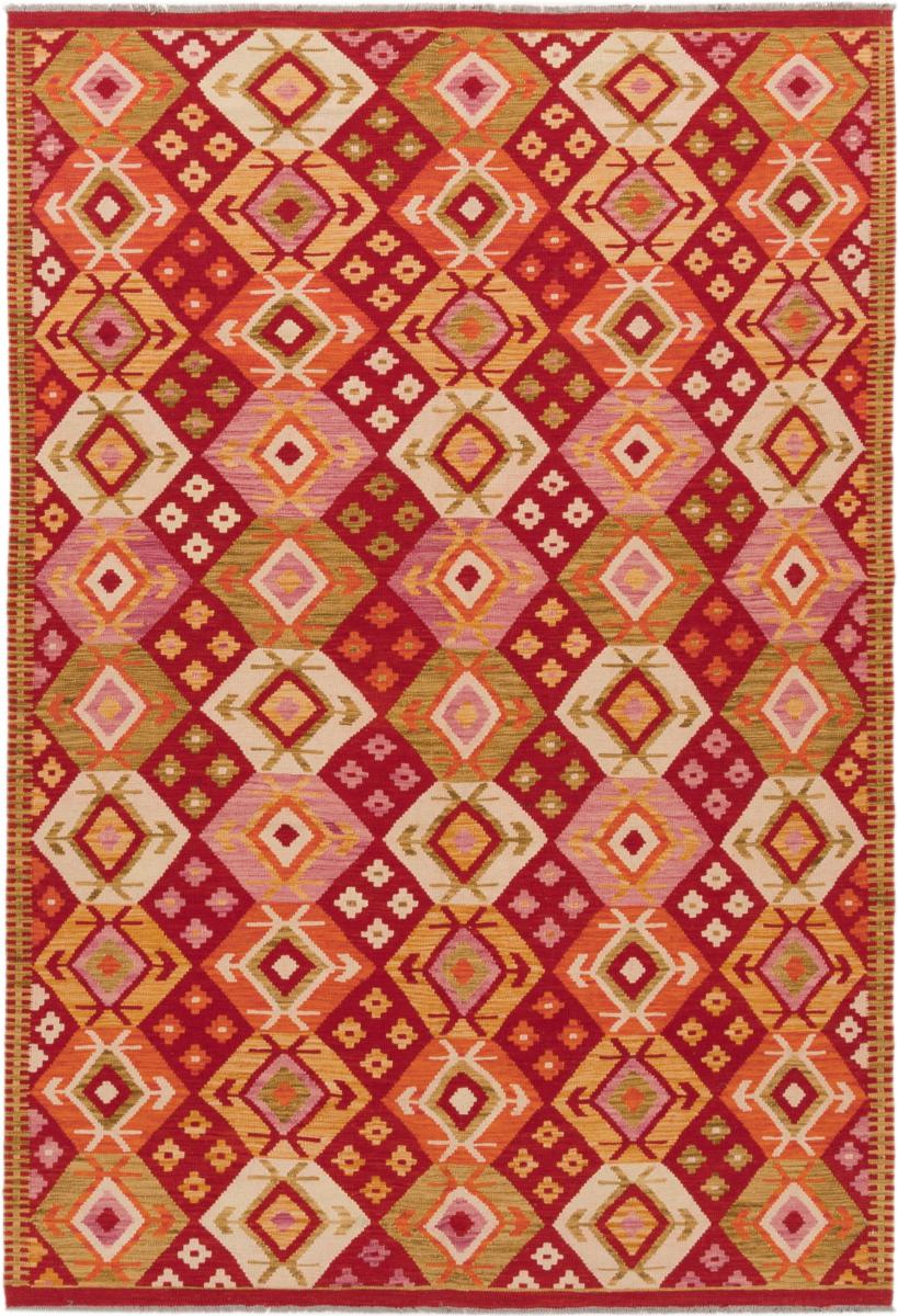 Tapete afegão Kilim Afegão 255x174 255x174, Tapete persa Tecido à mão