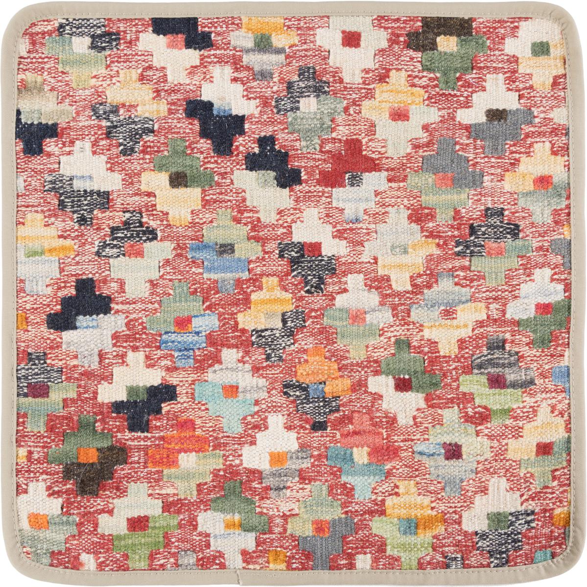 Tappeto Afgano Kilim Afghan Copricuscino 40x40 40x40, Tappeto persiano Annodato a mano