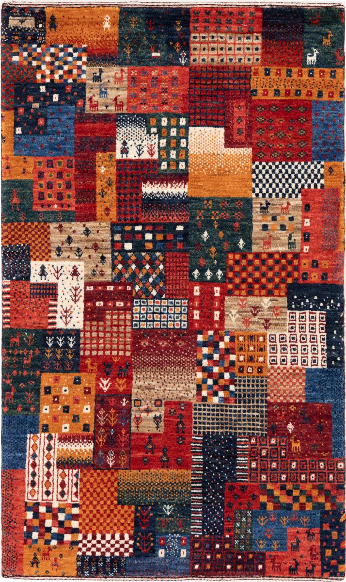 Perzisch tapijt Perzisch Gabbeh Loribaft Nowbaft 125x74 125x74, Perzisch tapijt Handgeknoopte