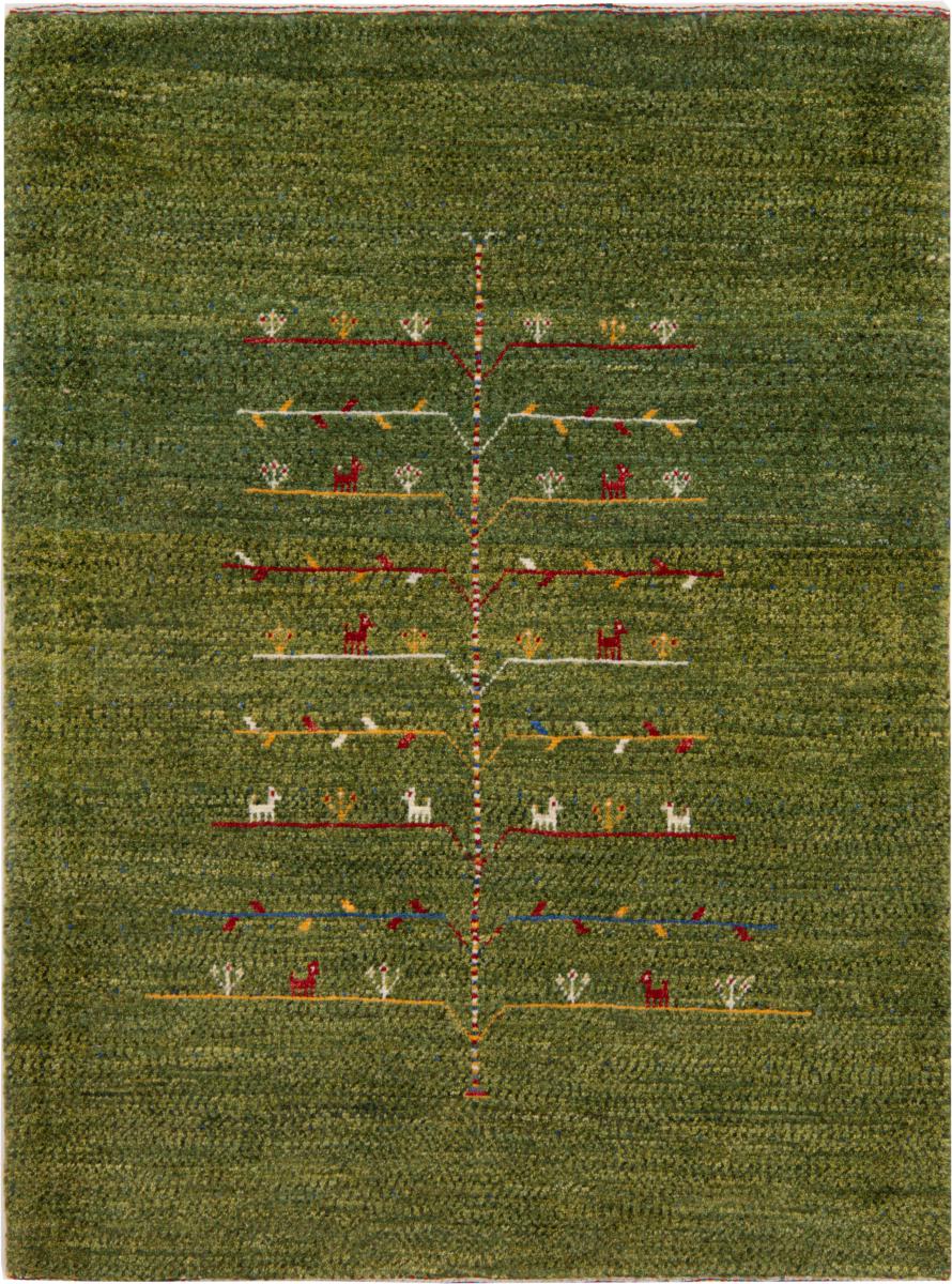 Tapis persan Persan Gabbeh Nomad 140x106 140x106, Tapis persan Noué à la main