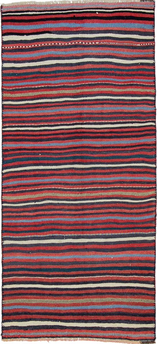 Tapete persa Kilim Fars 252x115 252x115, Tapete persa Tecido à mão