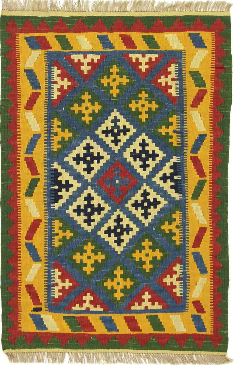 Tapete persa Kilim Fars 120x80 120x80, Tapete persa Tecido à mão