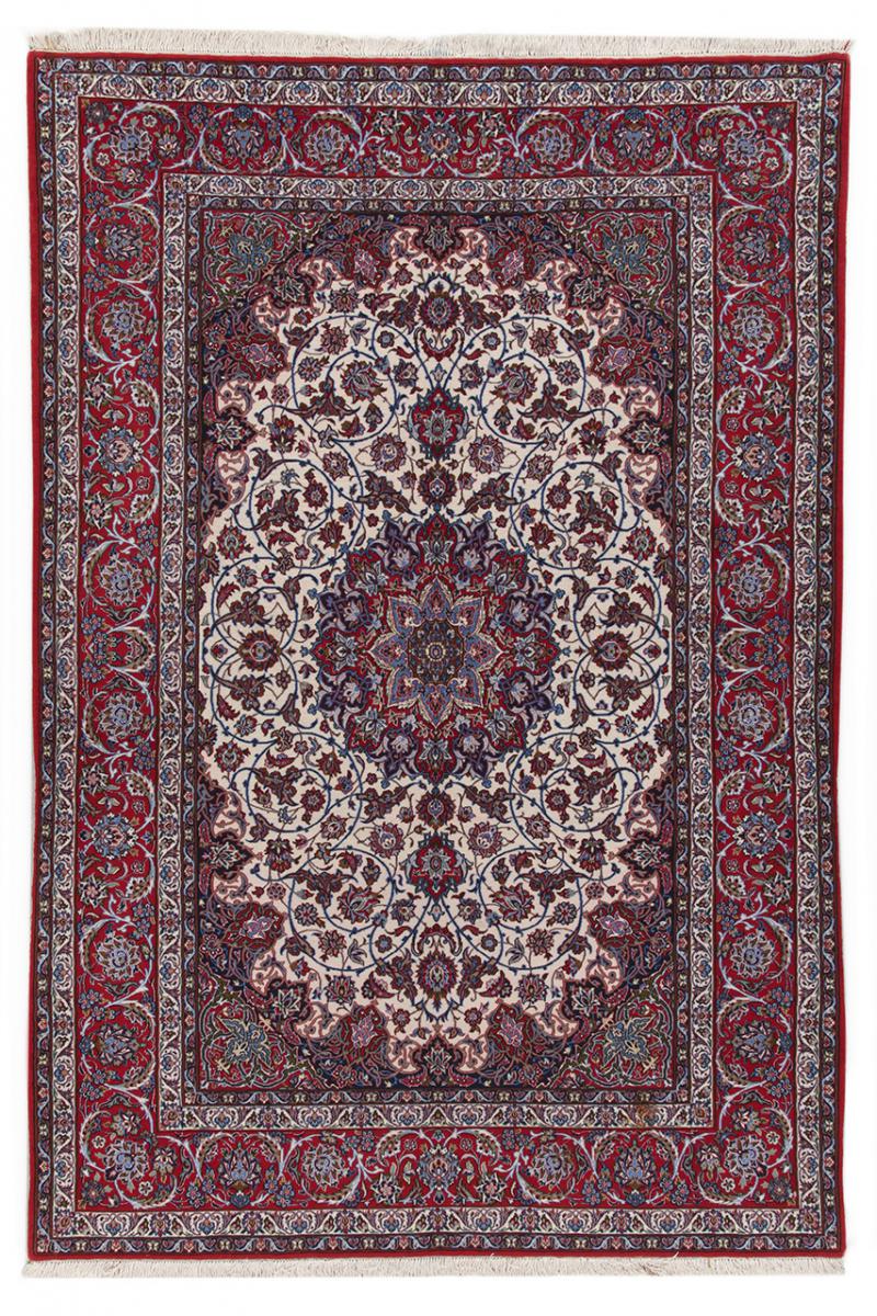 Tapete persa Isfahan Fio de Seda 229x159 229x159, Tapete persa Atado à mão