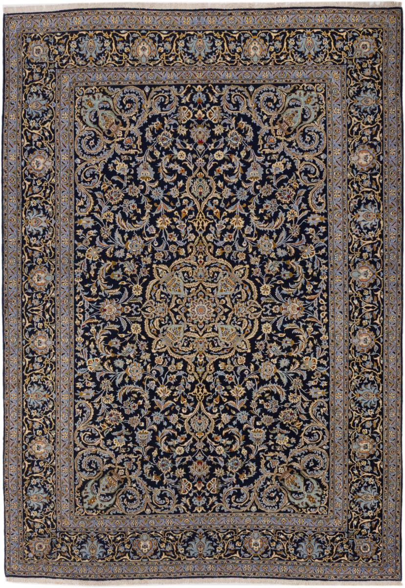 Tapis persan Kashan 375x267 375x267, Tapis persan Noué à la main