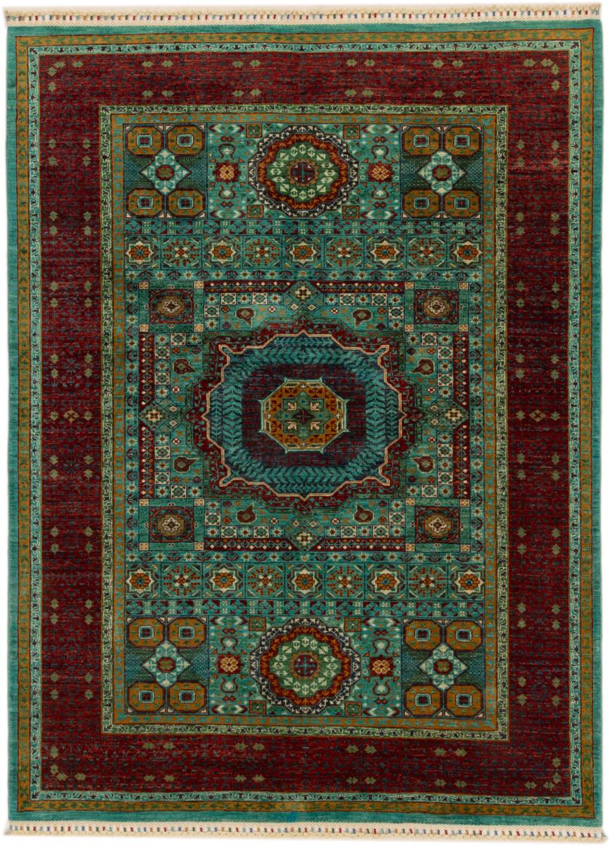 Afghaans tapijt Mamluk 230x169 230x169, Perzisch tapijt Handgeknoopte