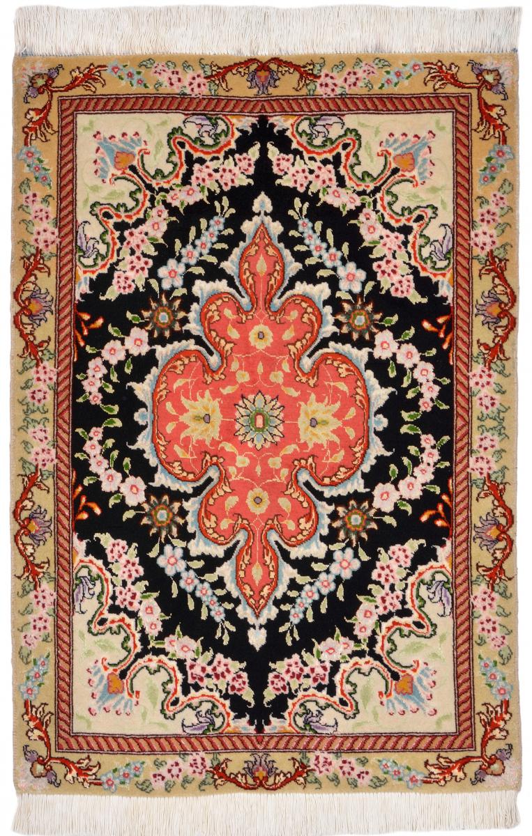 Perzsa szőnyeg Tabriz 50Raj 3'0"x2'1" 3'0"x2'1", Perzsa szőnyeg Kézzel csomózva