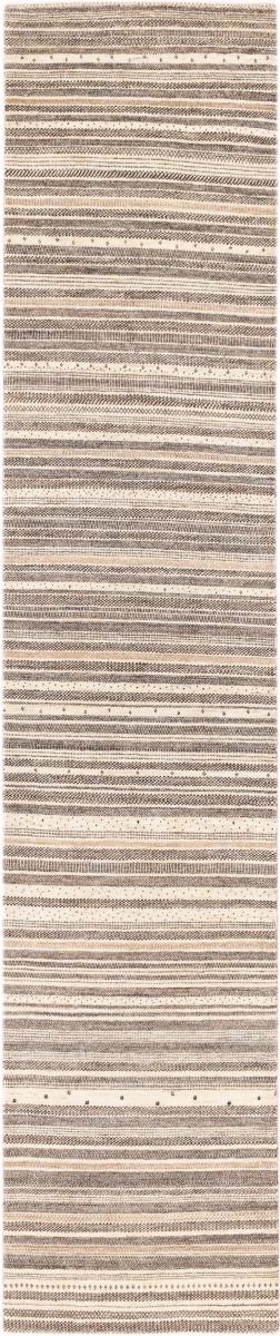 Persian Rug Persian Gabbeh Loribaft Tabiilbaft 12'5"x2'7" 12'5"x2'7", Persian Rug Knotted by hand