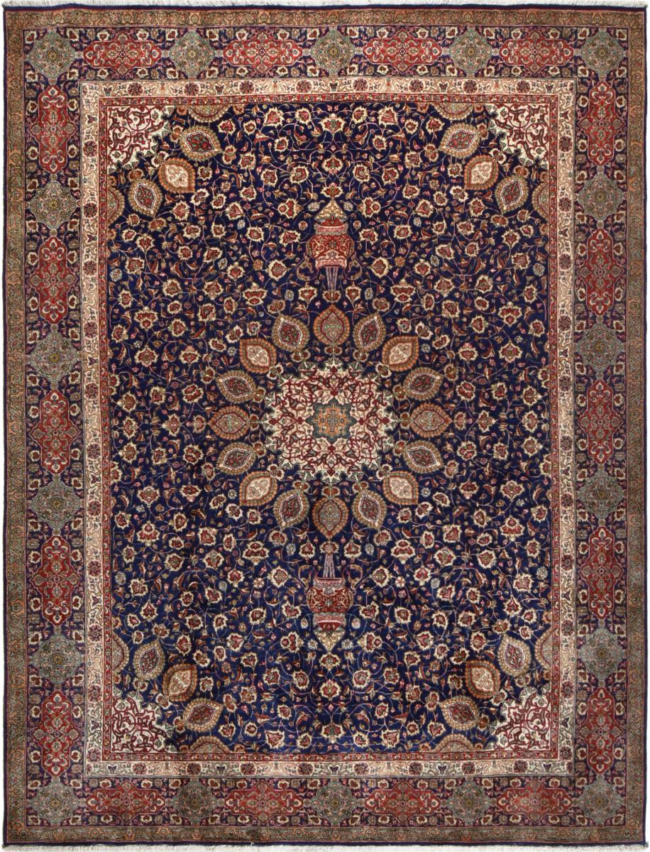 Tappeto persiano Tabriz 40Raj 386x296 386x296, Tappeto persiano Annodato a mano