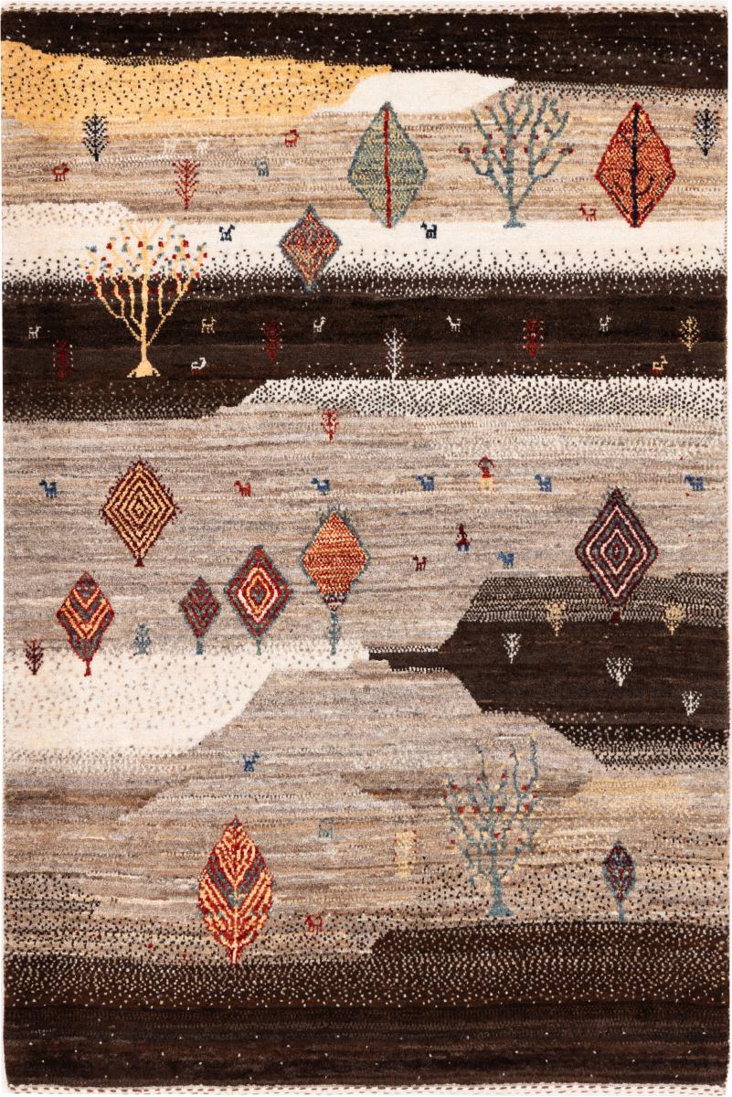 Perzisch tapijt Perzisch Gabbeh Loribaft Nowbaft 132x91 132x91, Perzisch tapijt Handgeknoopte