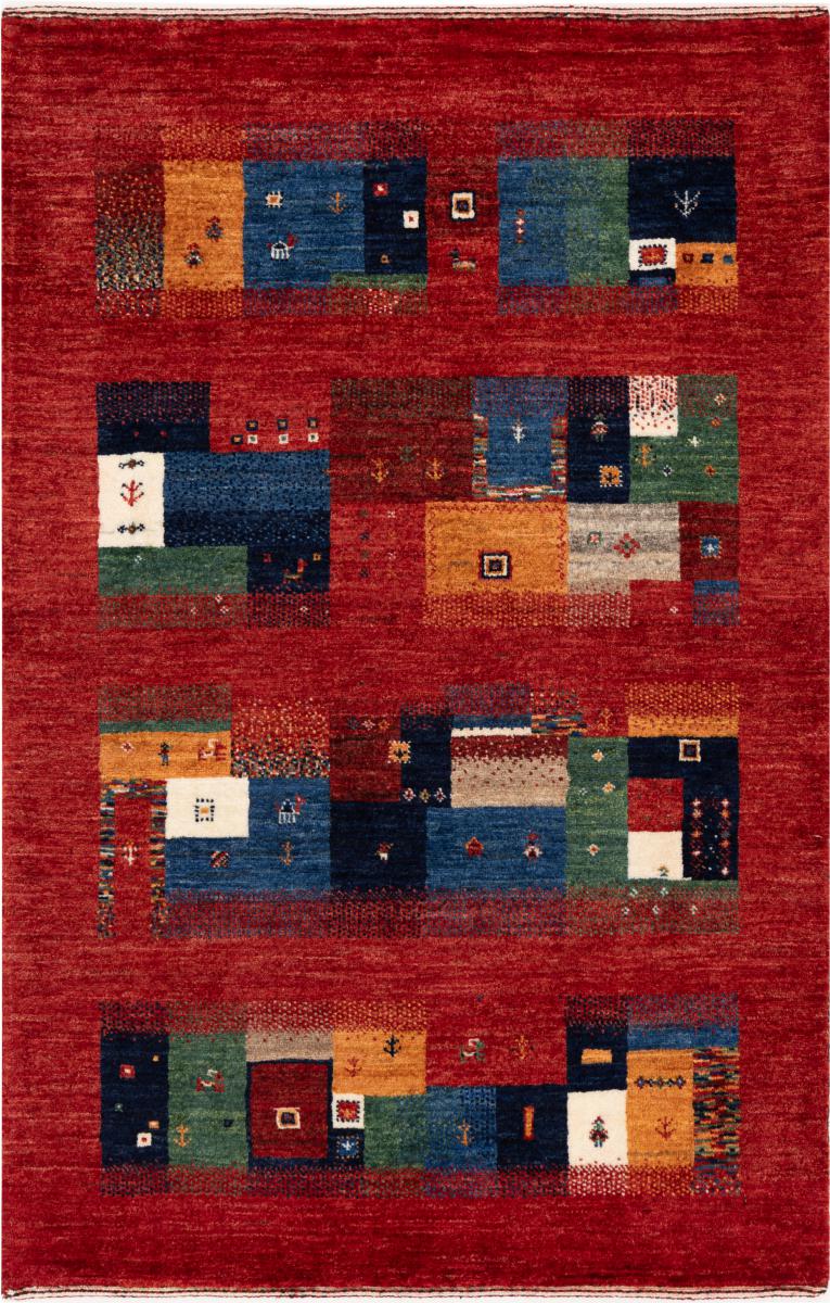 Perzisch tapijt Perzisch Gabbeh Loribaft Nowbaft 120x79 120x79, Perzisch tapijt Handgeknoopte