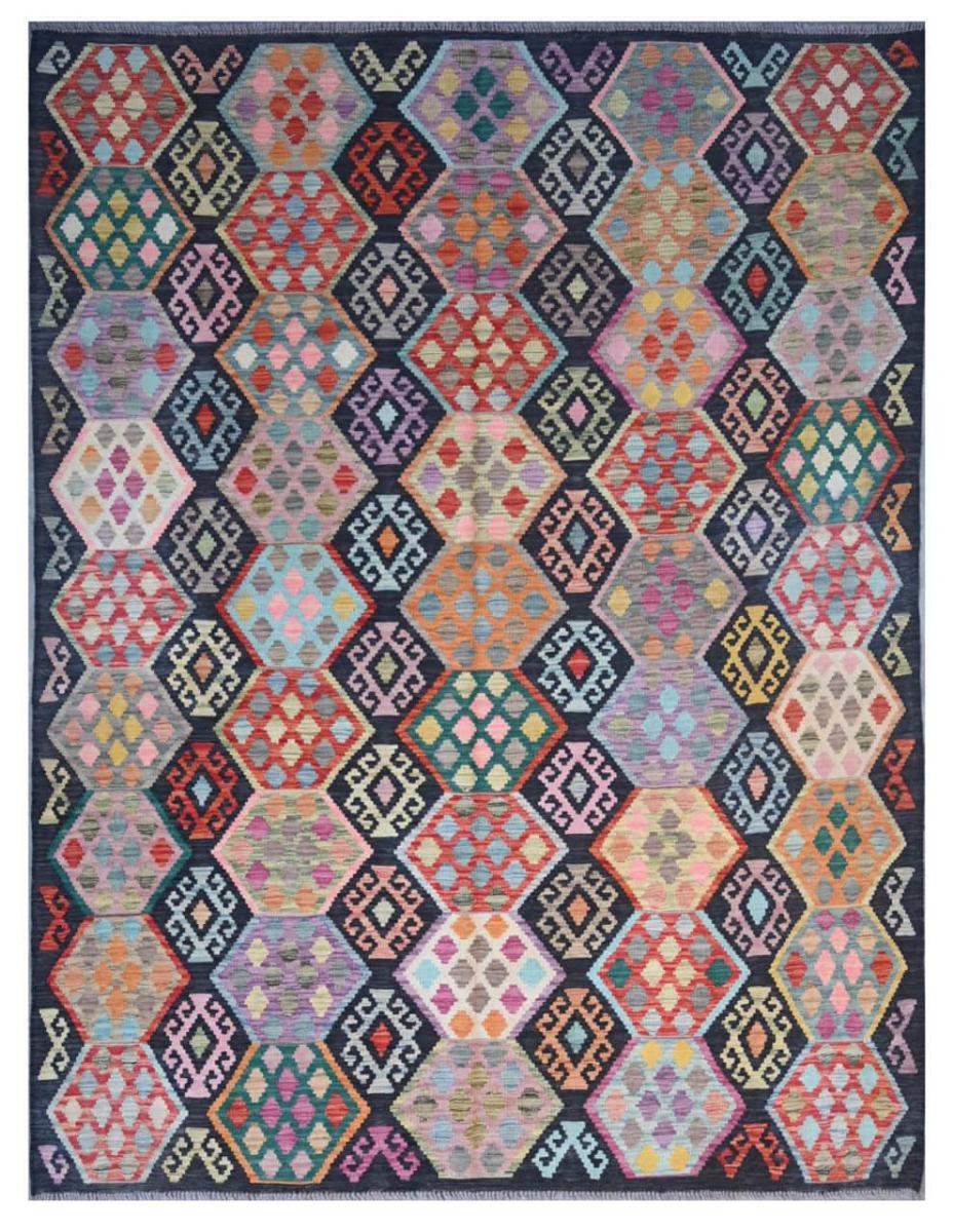 Afghan rug Kilim Afghan 8'0"x6'0" 8'0"x6'0", Persian Rug Woven by hand
