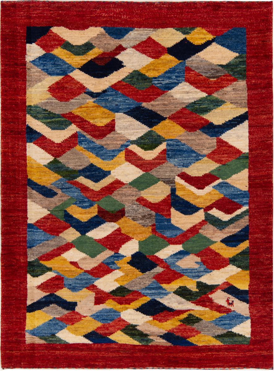Tappeto persiano Persia Gabbeh Nomad 141x107 141x107, Tappeto persiano Annodato a mano