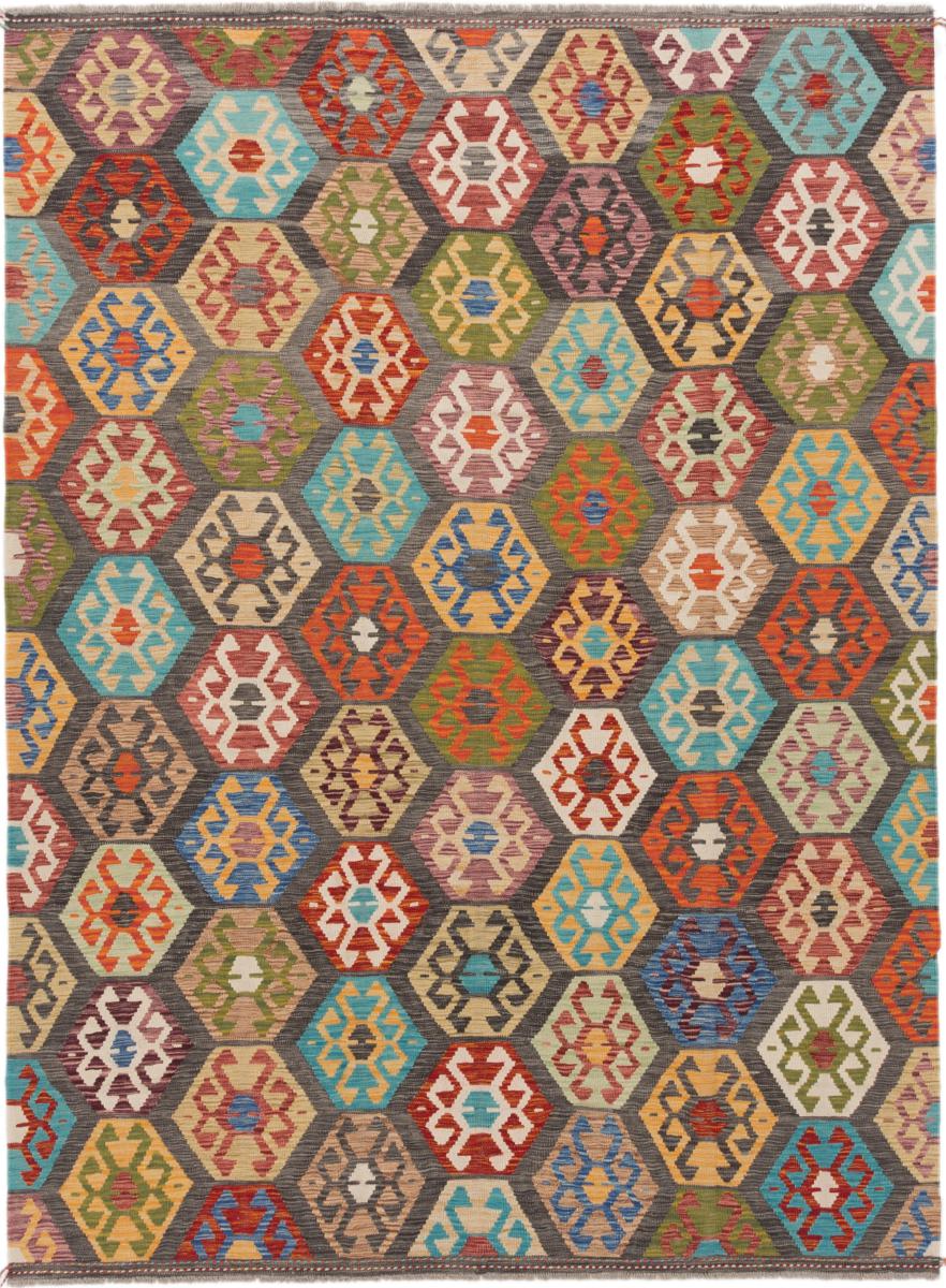 Tapete afegão Kilim Afegão 294x206 294x206, Tapete persa Tecido à mão