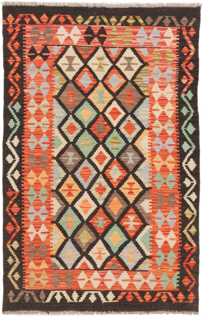 Tapete afegão Kilim Afegão 135x89 135x89, Tapete persa Tecido à mão