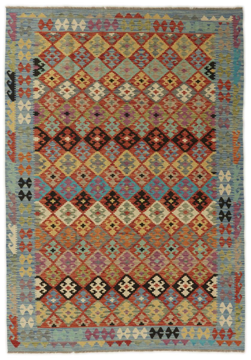 Tapete afegão Kilim Afegão 294x206 294x206, Tapete persa Tecido à mão