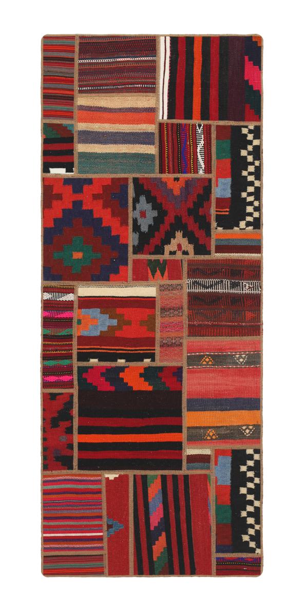 Alfombra persa Kilim Patchwork 201x79 201x79, Alfombra persa Tejido a mano