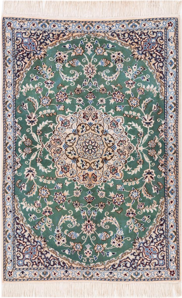 Tapis persan Naïn 9La 129x89 129x89, Tapis persan Noué à la main