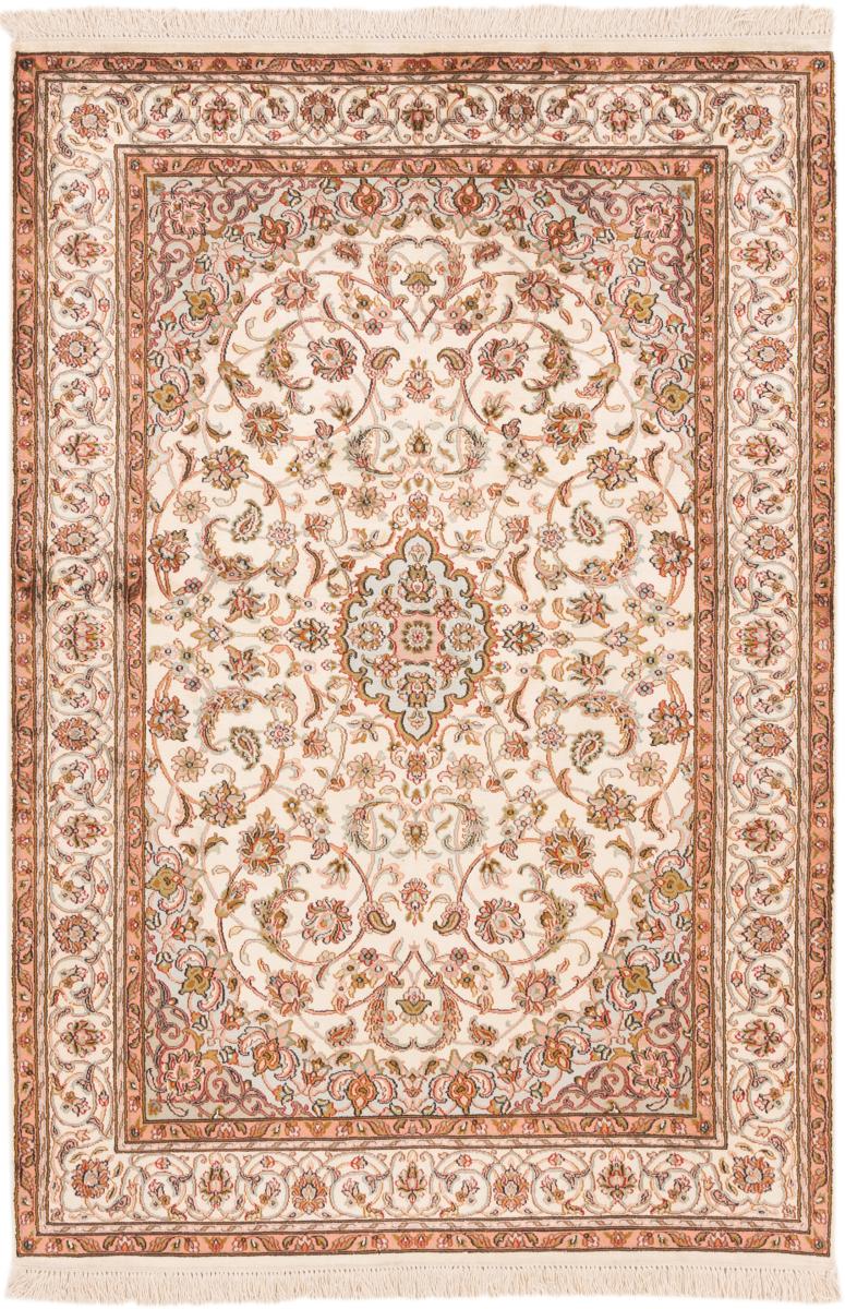 Indiaas tapijt Kasjmier Zijde 185x125 185x125, Perzisch tapijt Handgeknoopte